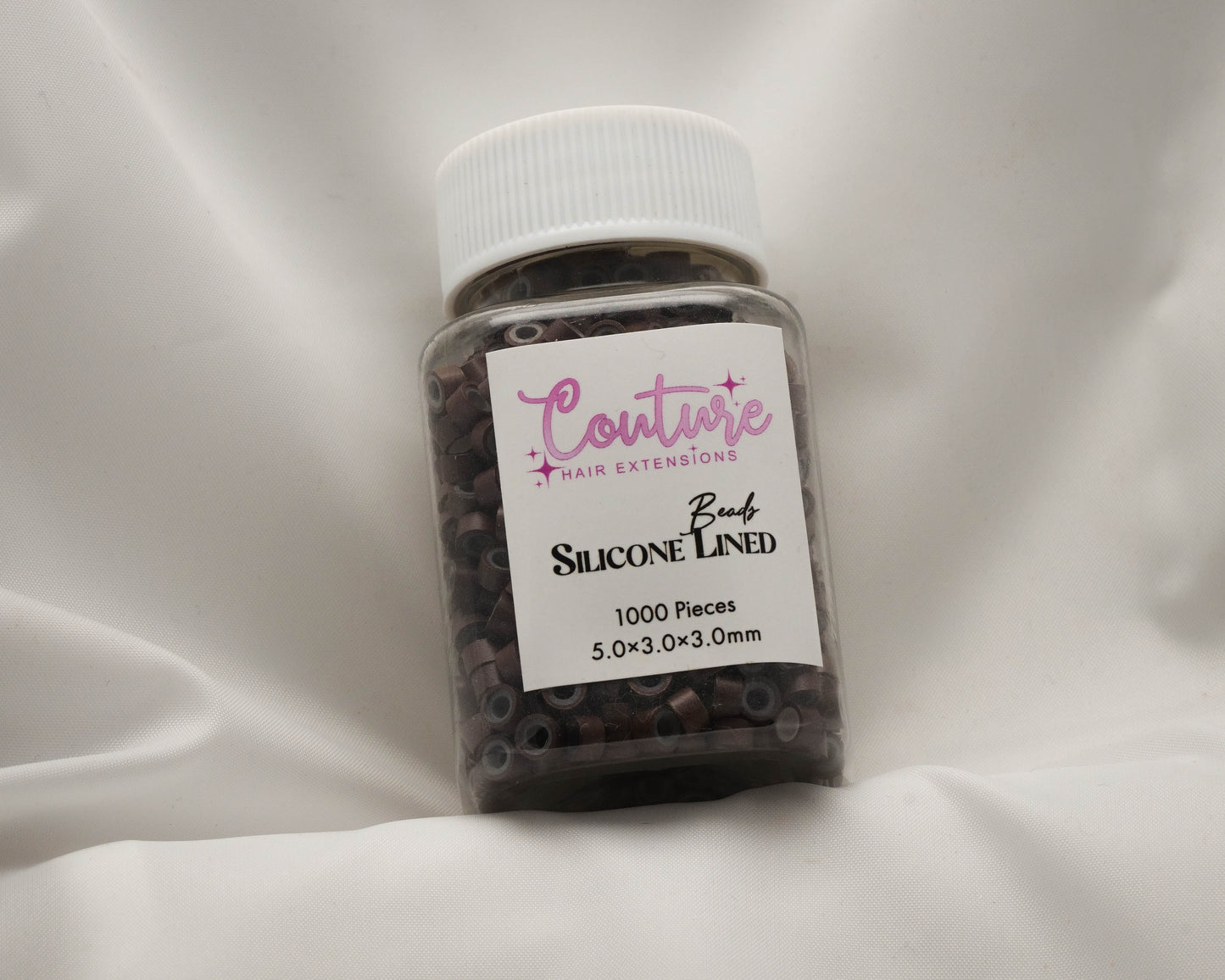 Silicone lined beads